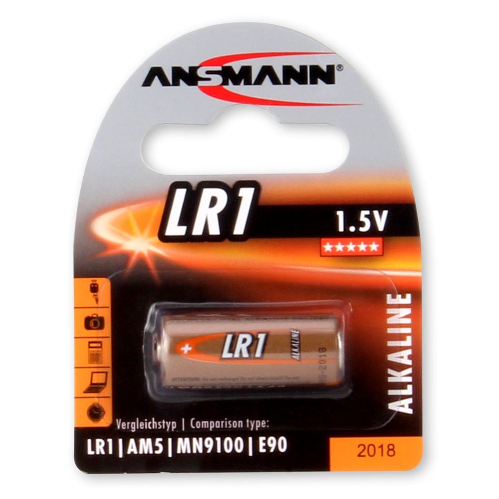 LR1, 1er Blister Batterie