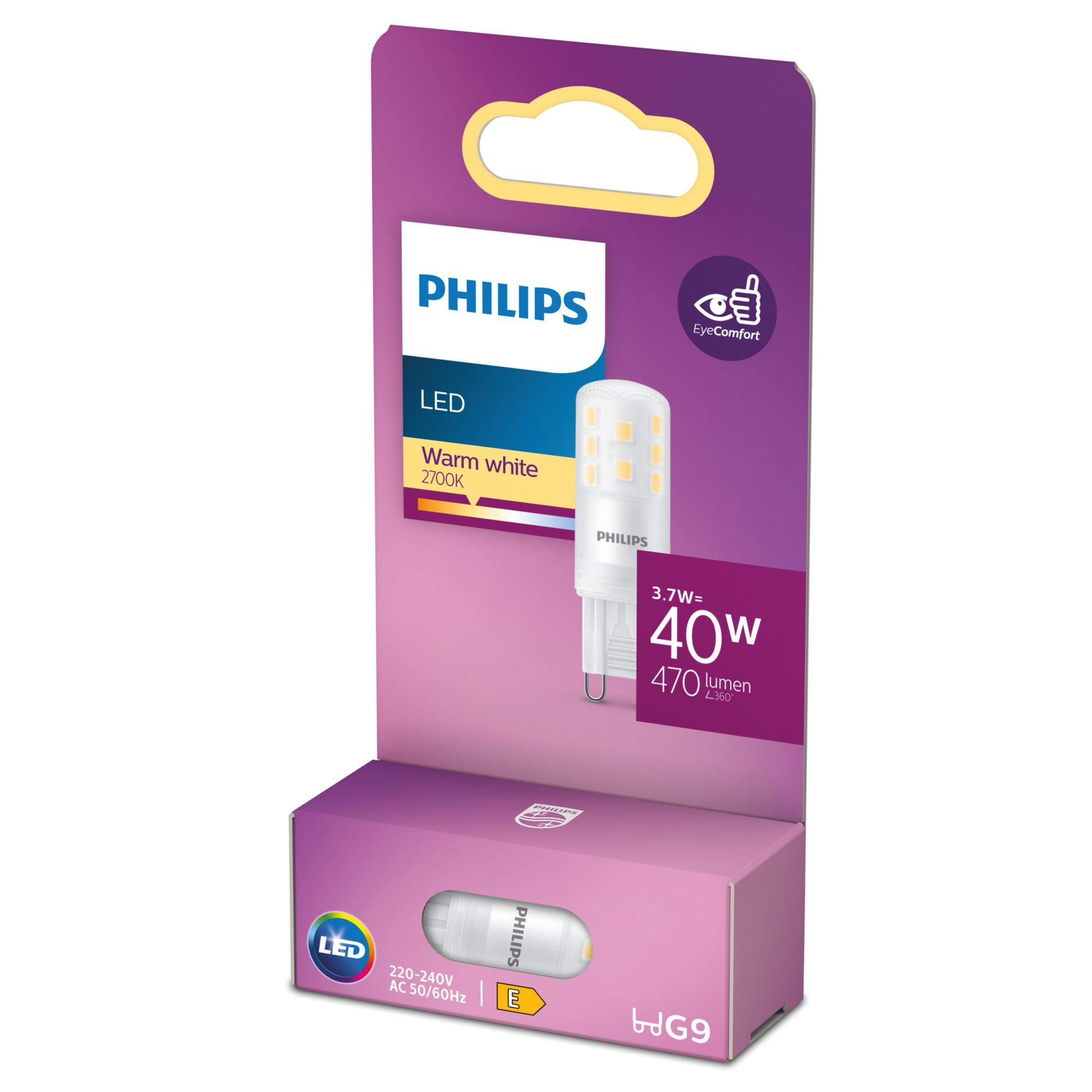 LED "Standard" Brenner, 40W, G9, warmweiß, nicht dimmbar (00228345)