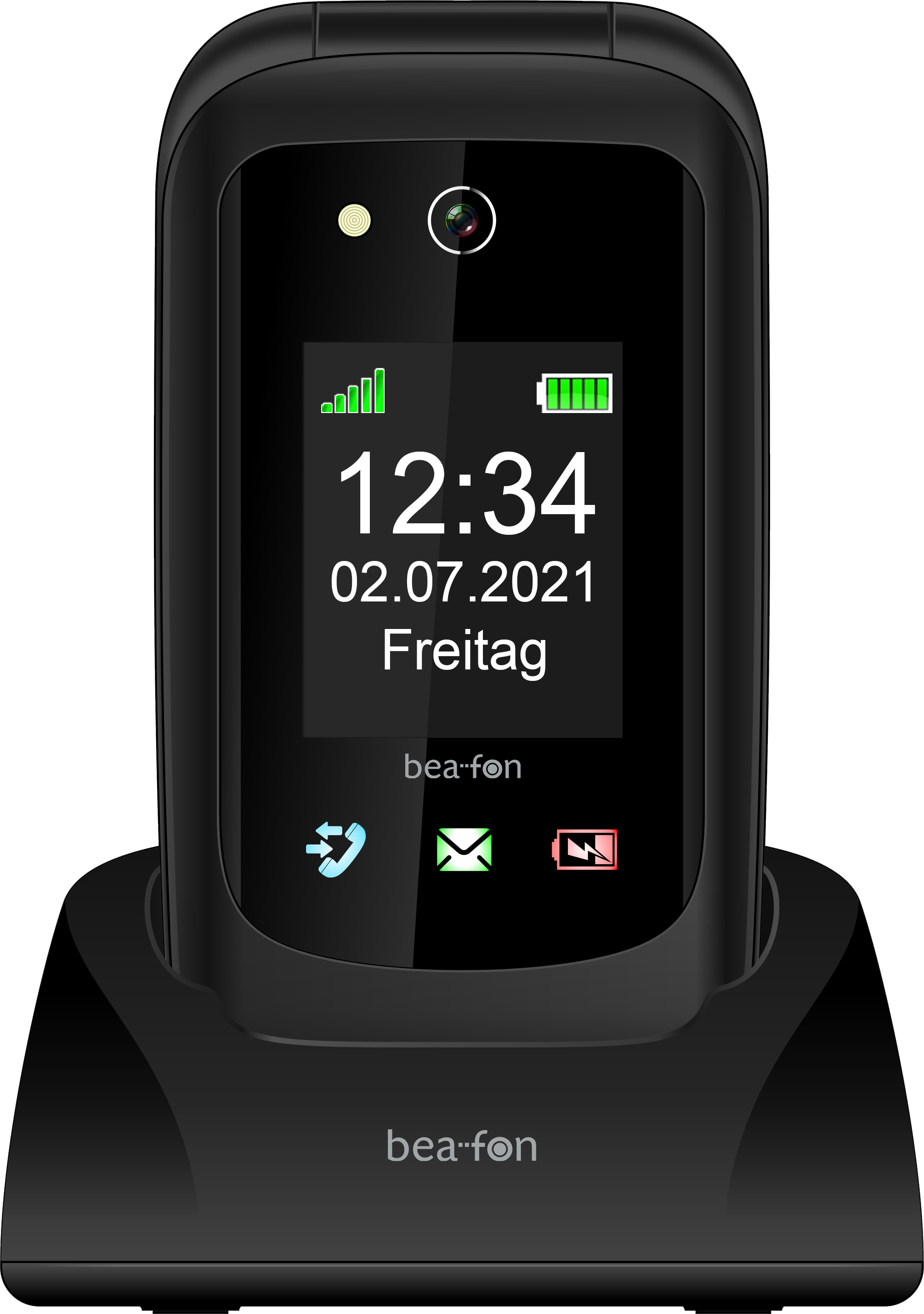 SL720 schwarz-grau Handy