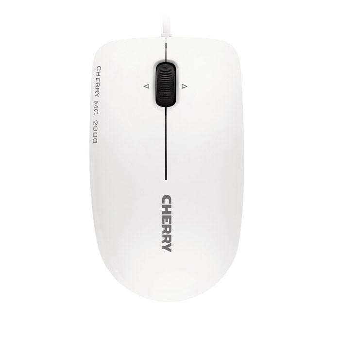 MSM MC 2000 Corded weiß/grau Maus