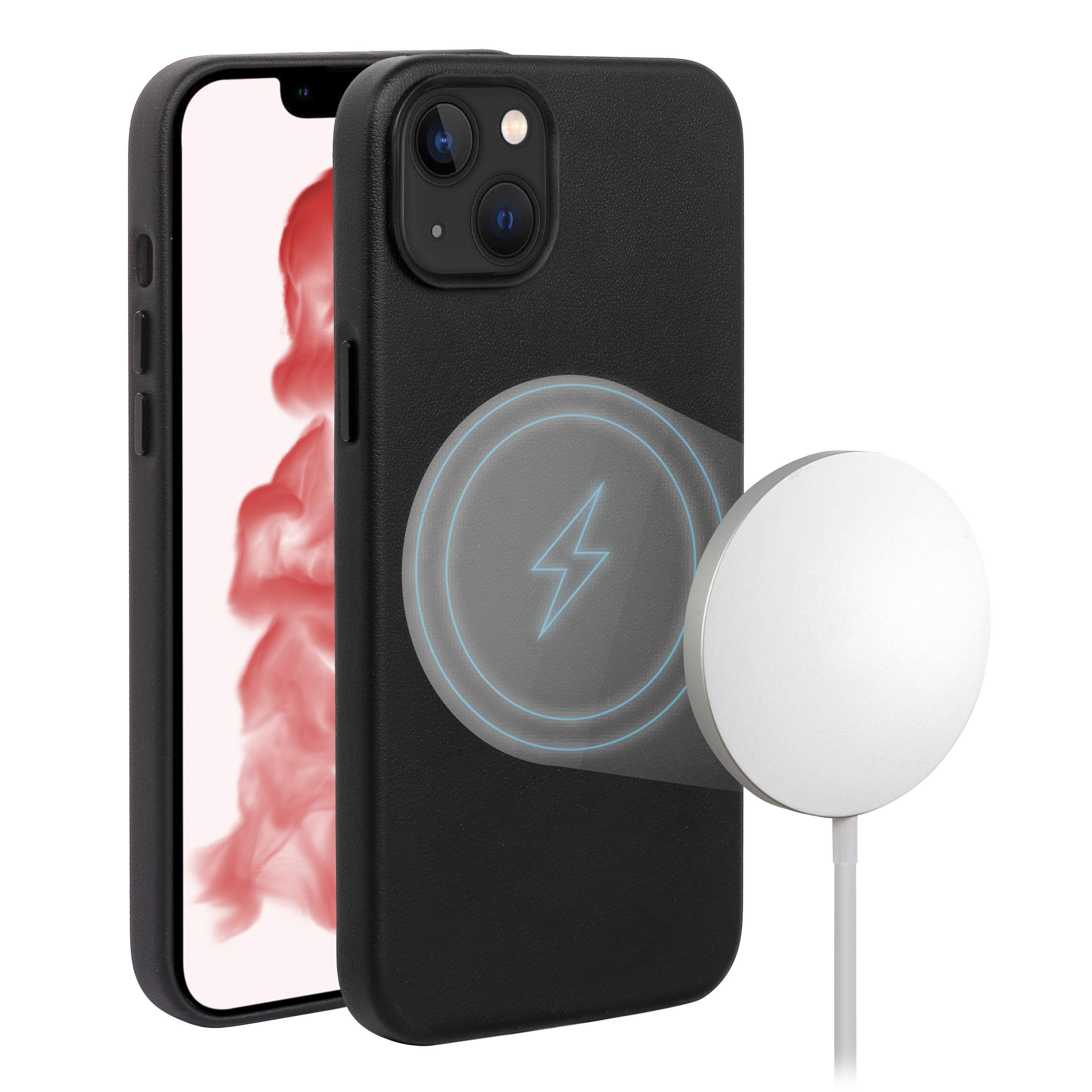 Mag Classic Cover, Magnetic Wireless Charging Support für iPhone 14 Plus (63481) Handyhülle