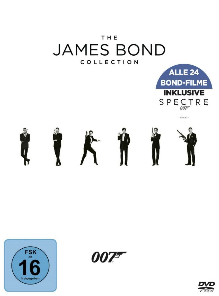 DVD James Bond - Collection 2016 [24 DVDs]