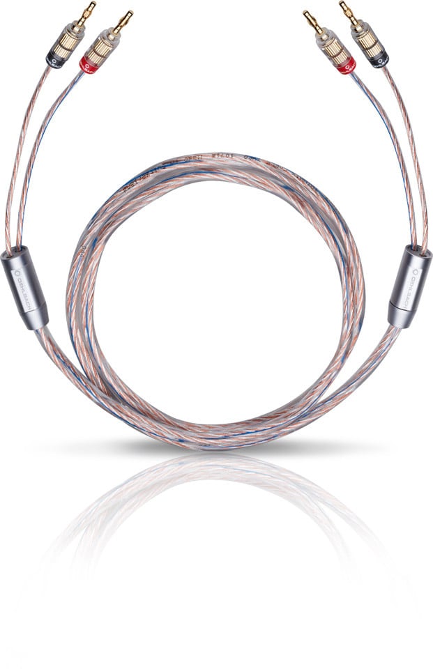 TwinMix One Lautsprecher-Set 2x2,0m mit Bananas