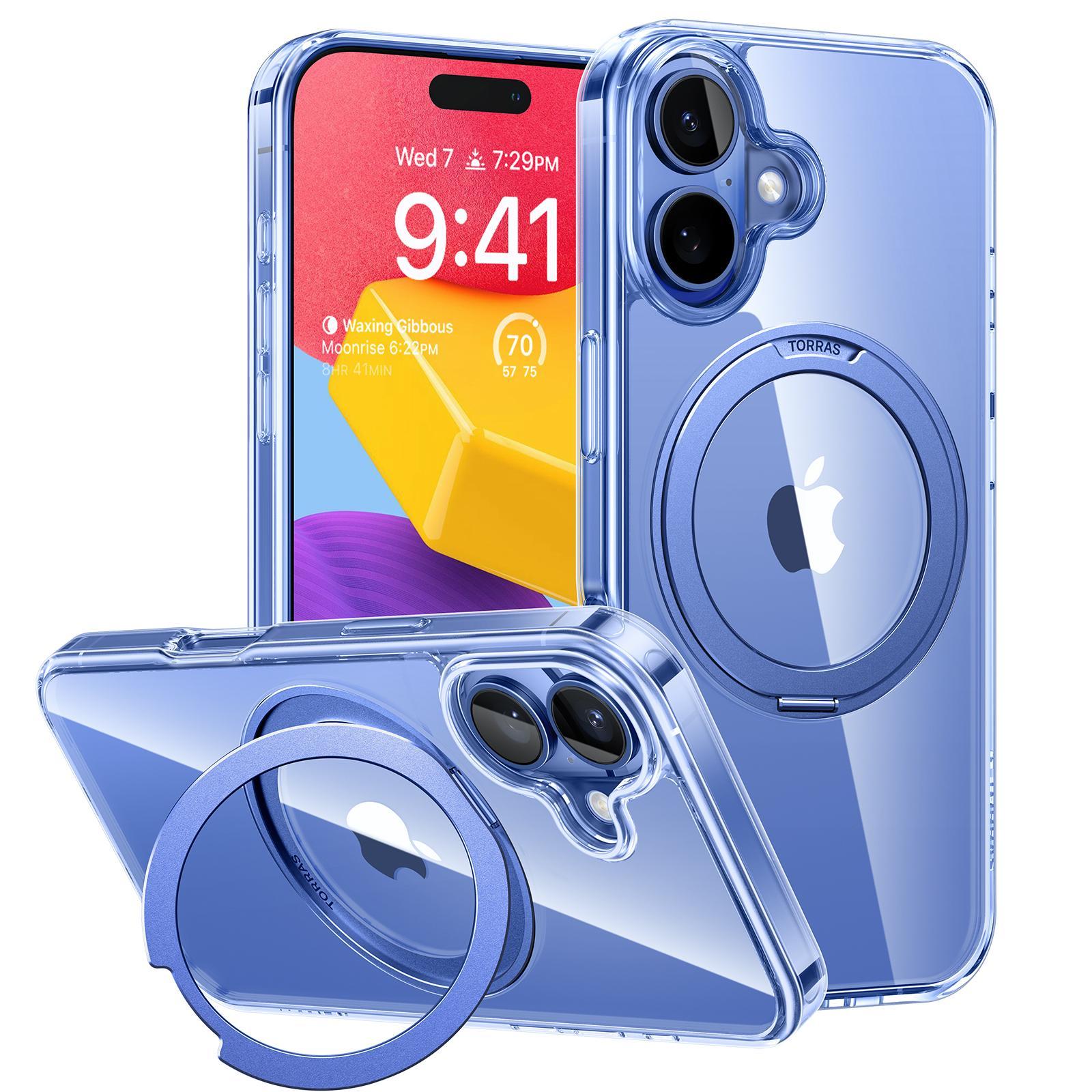 Ostand Pro Series für iPhone 16 Blue Handyhülle