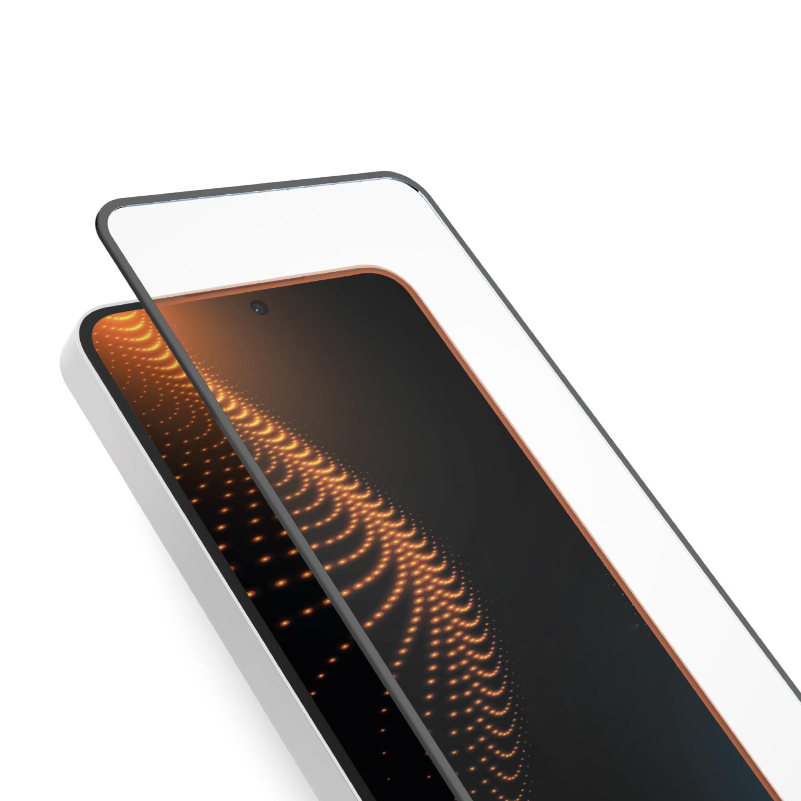 Extrem widerstandsfähiges Glas für Samsung Galaxy S25+ mit D3O-Technologie, Transparent