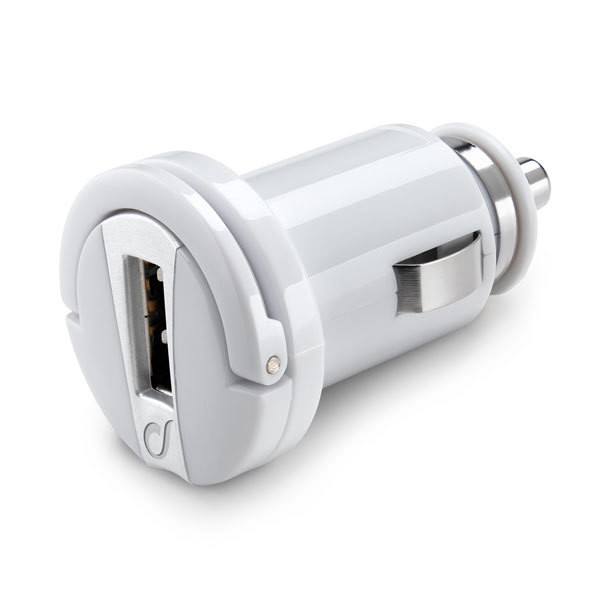 KFZ-Ladegerät 36618 mit USB-Buchse weiß