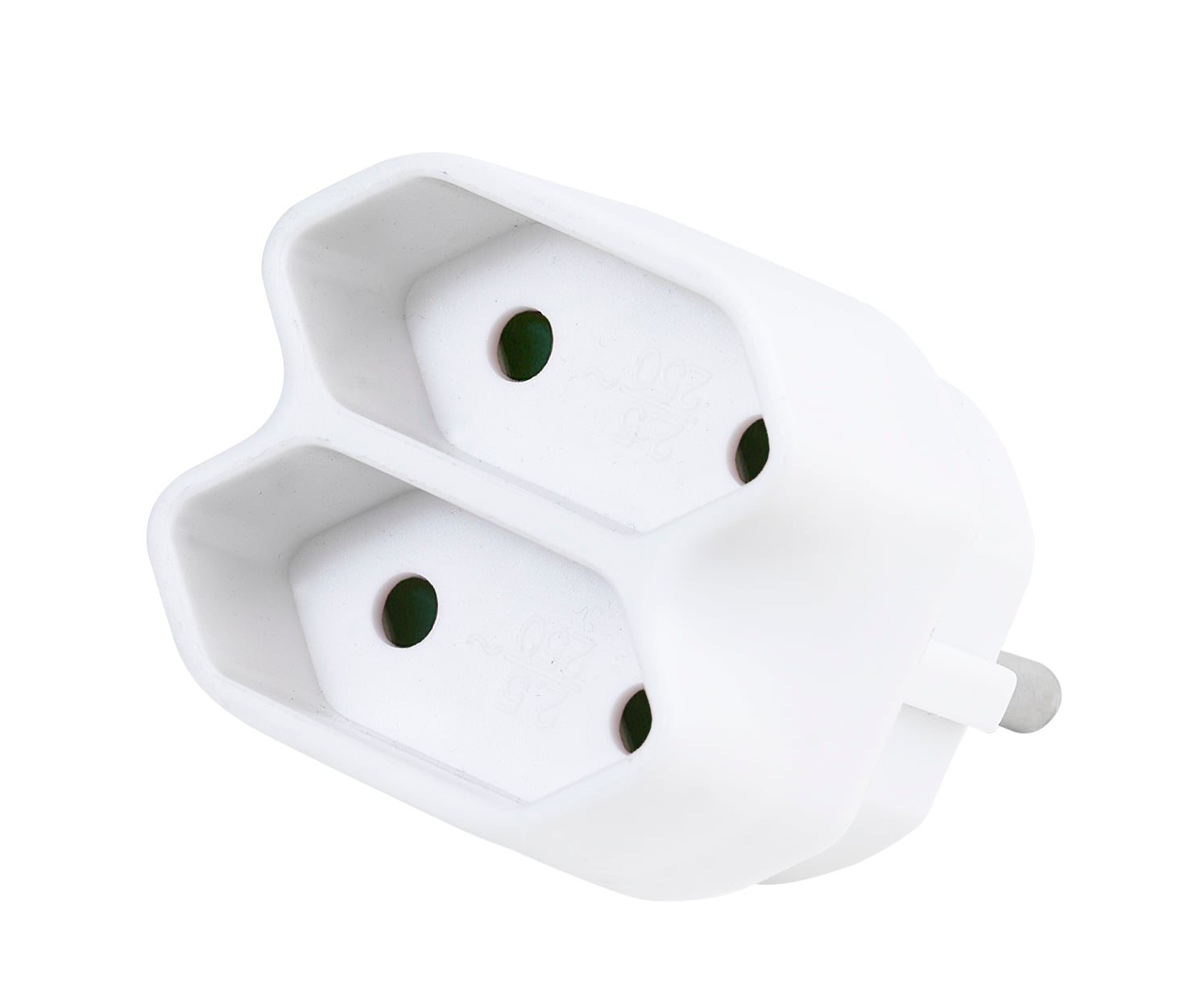 2-fach Schuko / Euro Adapter (7295)