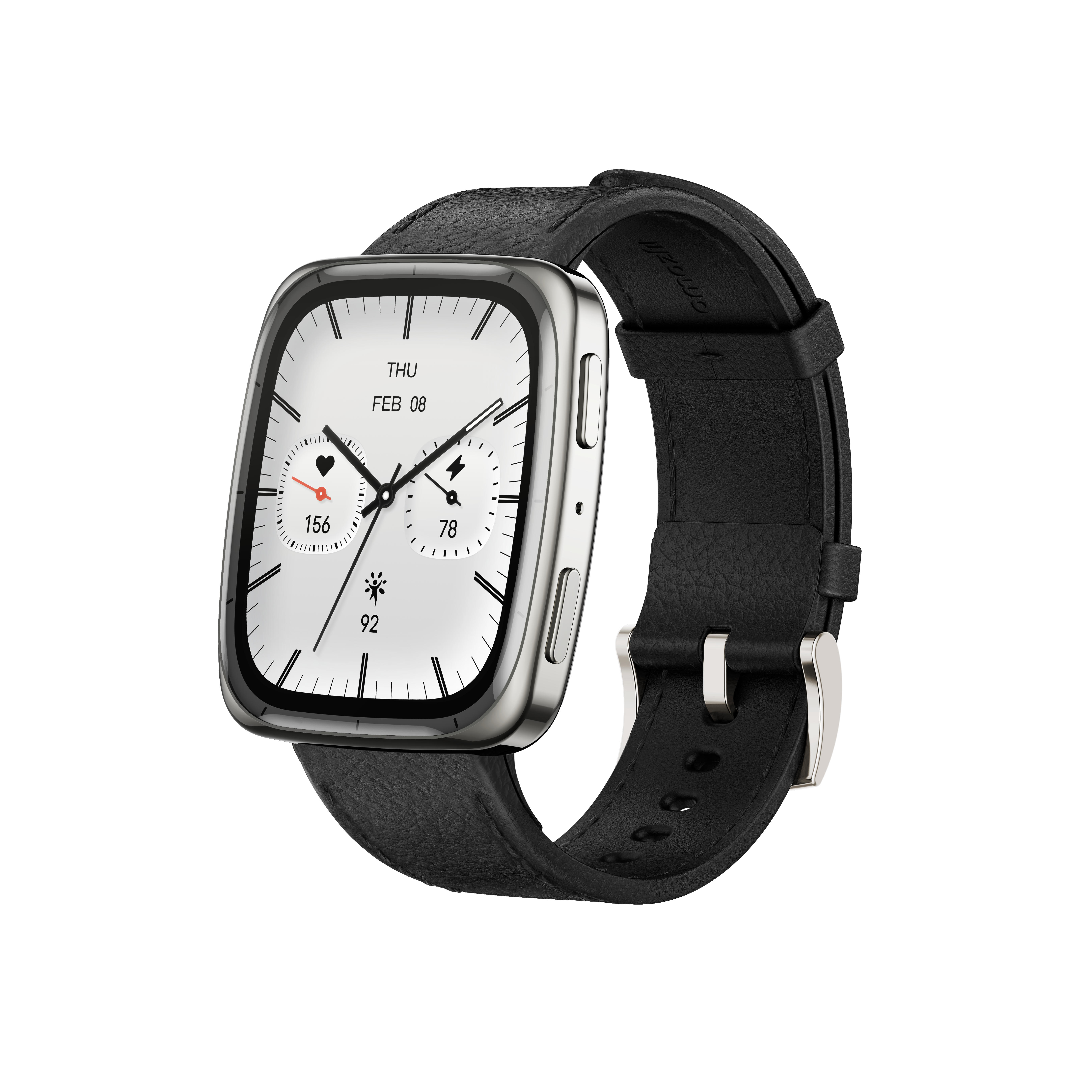 Active 2 Square, HYROX-Modus, Black Smartwatch