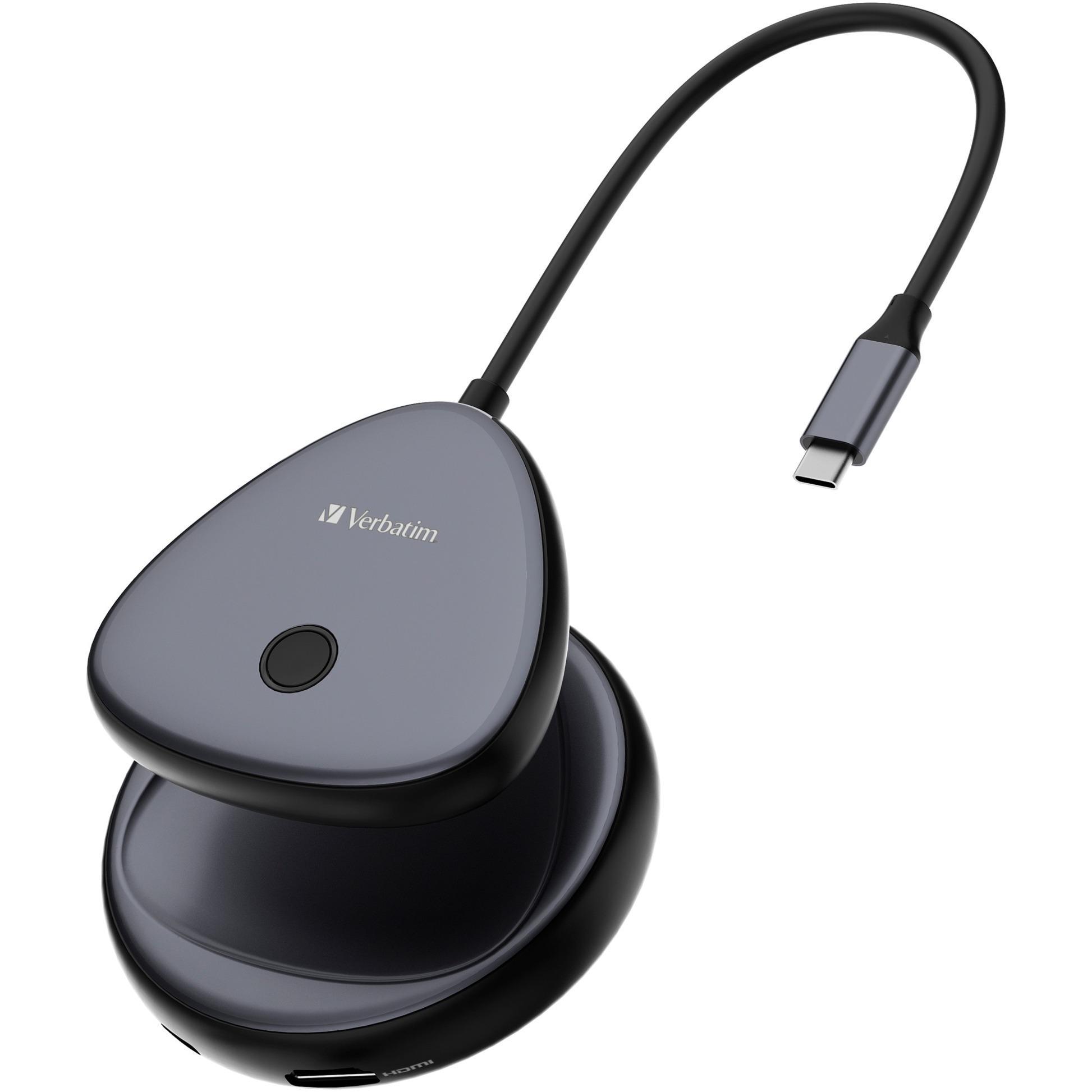 Share My Screen 4K Drahtloser USB-C-Monitor-Adapter mit Hub WDA-02
