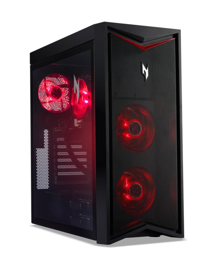 Gaming-PC Nitro 70 (N70-130), Schwarz, AMD Ryzen 7 7700, 32 GB, 1 TB M.2 SSD, RTX 4060 8GB