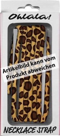 17582 NECKLACE Strap Leopard