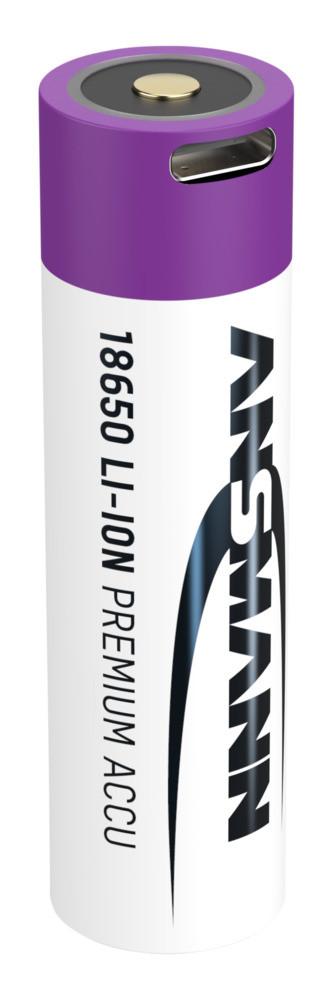 Li-Ion mit Micro-USB Ladebuchse 2600 mAh Akku