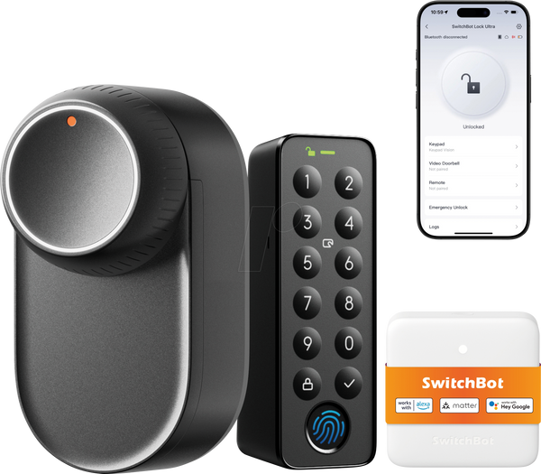 Smart Lock Ultra Bundle, schwarz