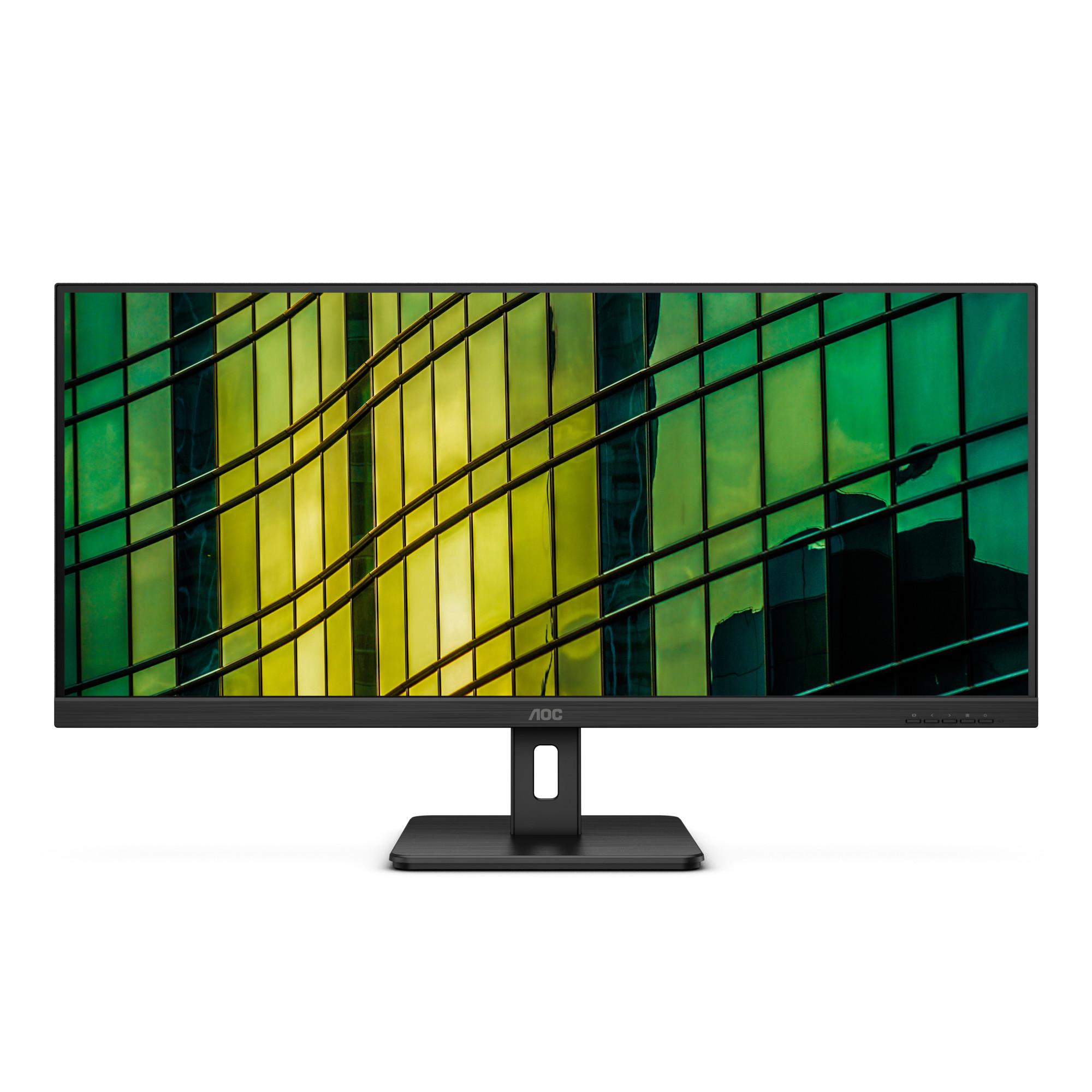 Monitor U34E2M/BK, Schwarz, 34 Zoll, UWQHD, VA, 100 Hz, 4 ms