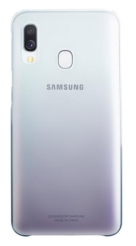 Galaxy A40 - Gradation Cover EF-AA405, Black Handyhülle