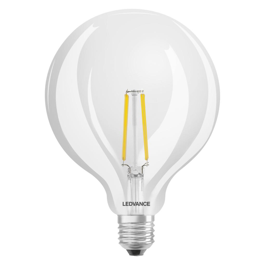 Smarte LED-Lampe WiFi, Globe, 6W ersetzt 60W, E27, dimmbar, Warmweiß (00217618)