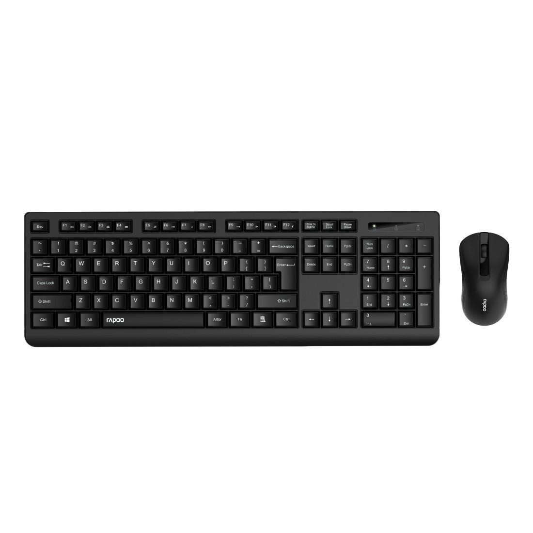 Kabelloses Multi-Mode-Deskset "X1700", Schwarz, QWERTZ (00221196)