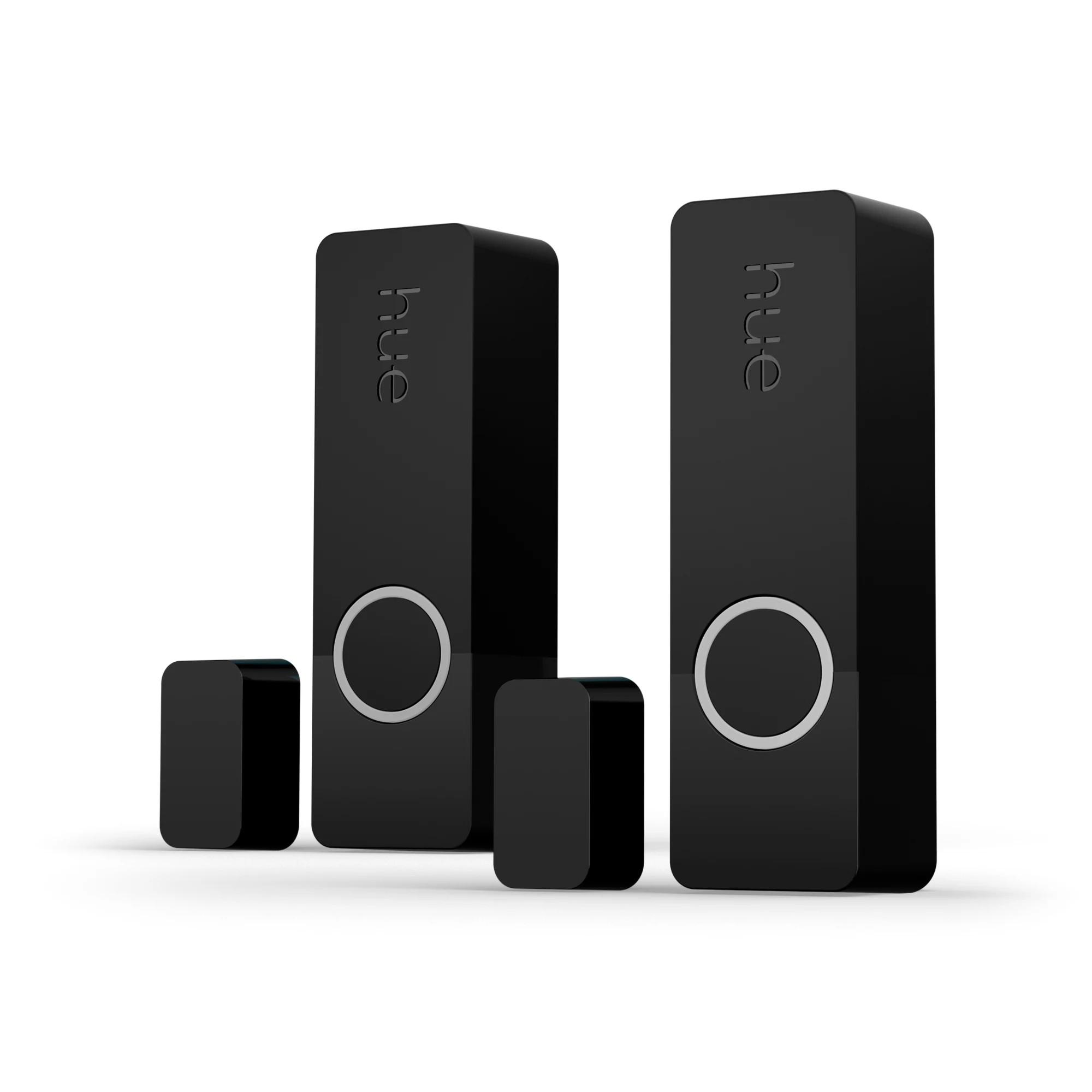 Tür-/Fenster-Alarm-Sensor "Hue Secure", Schwarz, 2er-Pack (00225697)