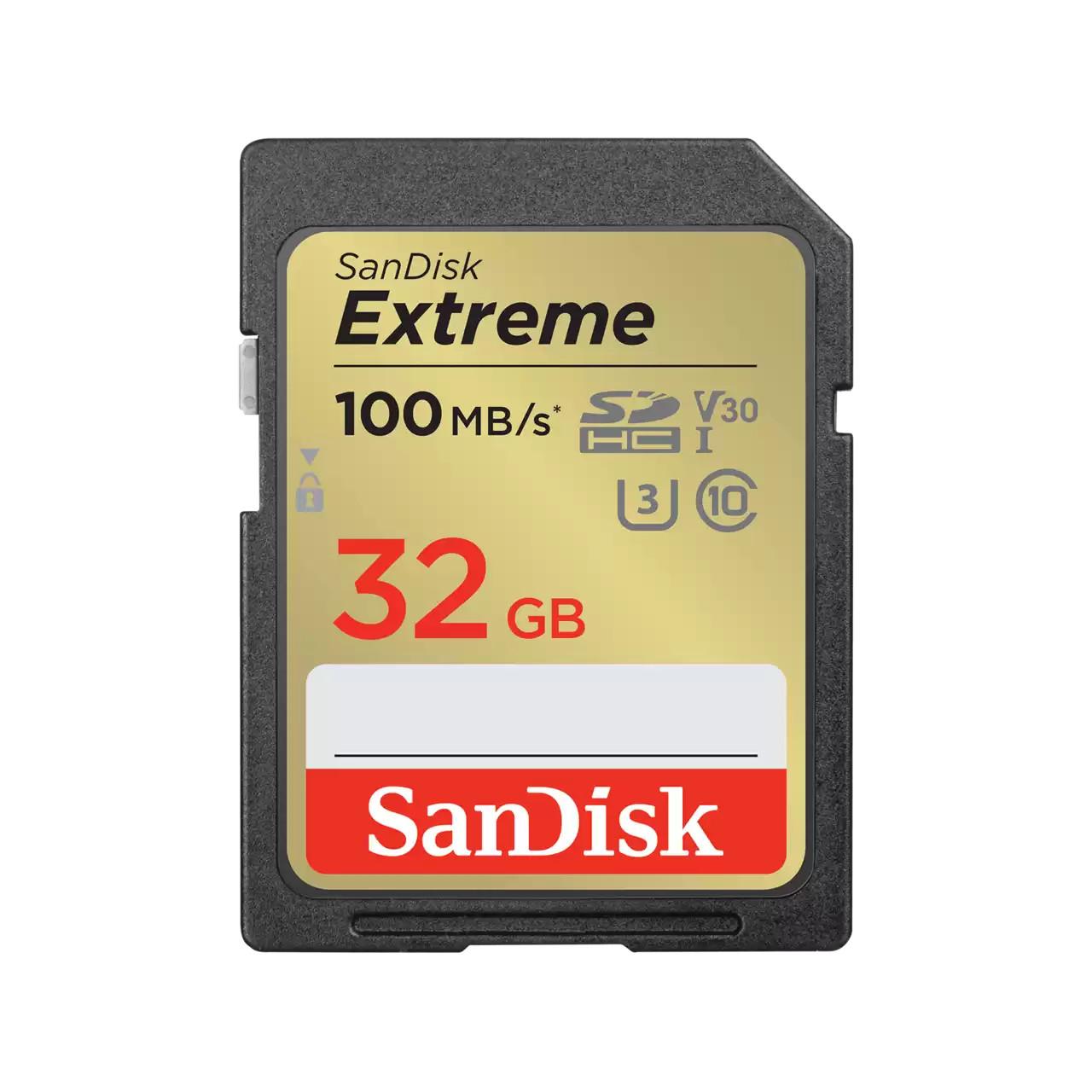 SDXC Extreme 32GB (100/60 MB/s R/W) (215402) Speicherkarte