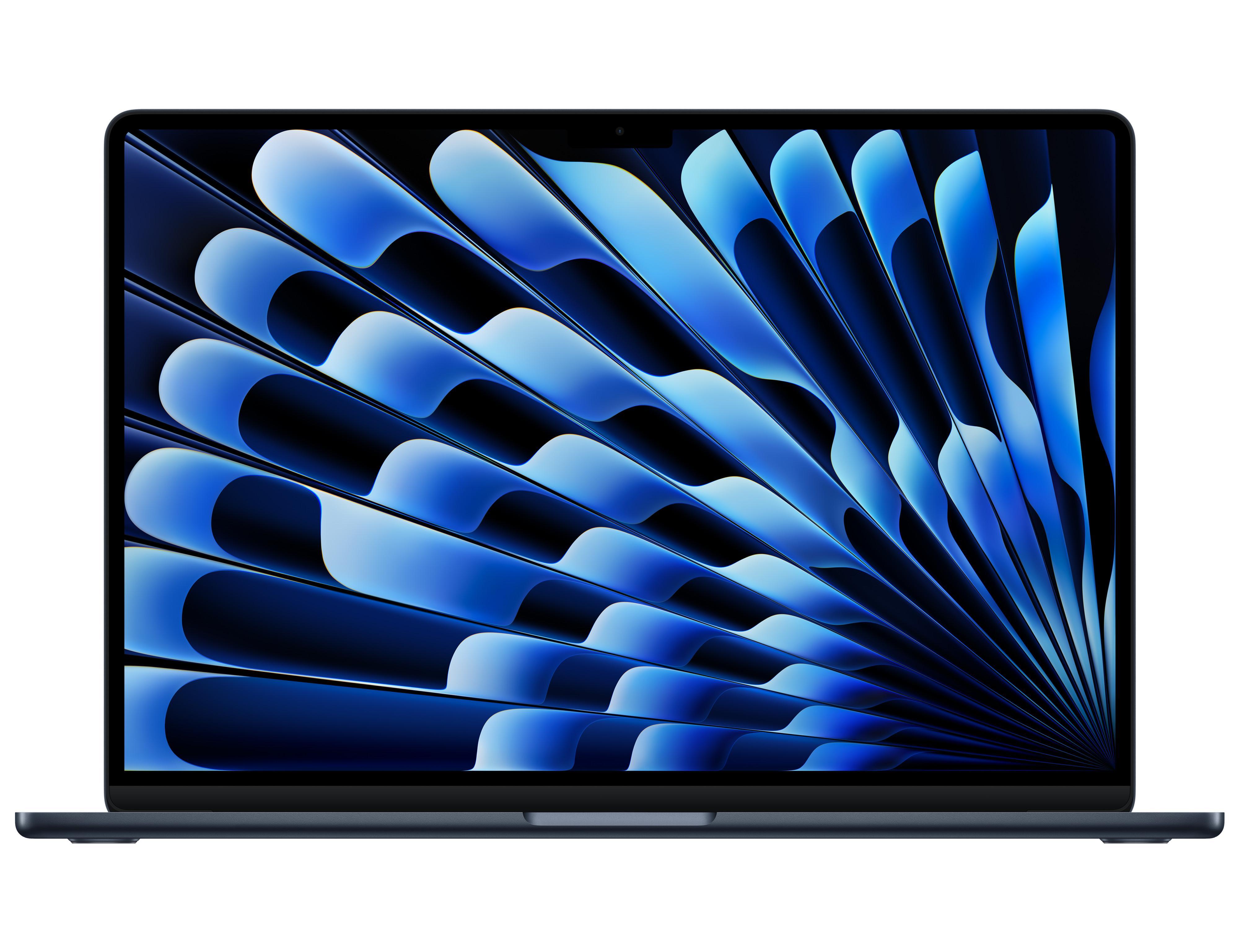 MacBook Air (15"), 2025, Mitternacht, M4, 32 GB, 1 TB SSD, 10-Core GPU