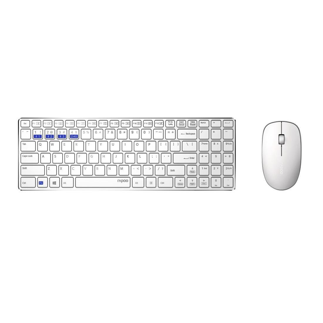 Kabelloses ultraflaches Multi-Mode-Deskset "9300M", Weiß (00184531)