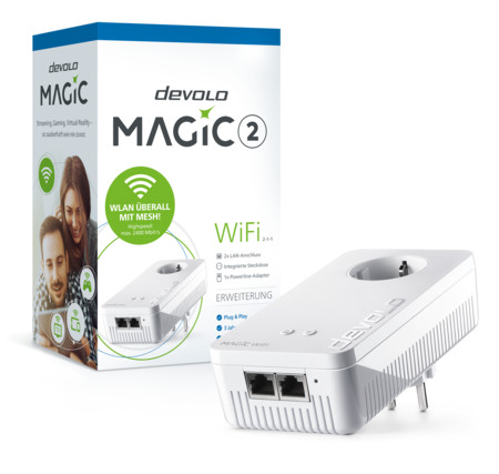 Magic 2 WiFi Erweiterungsadapter Powerline