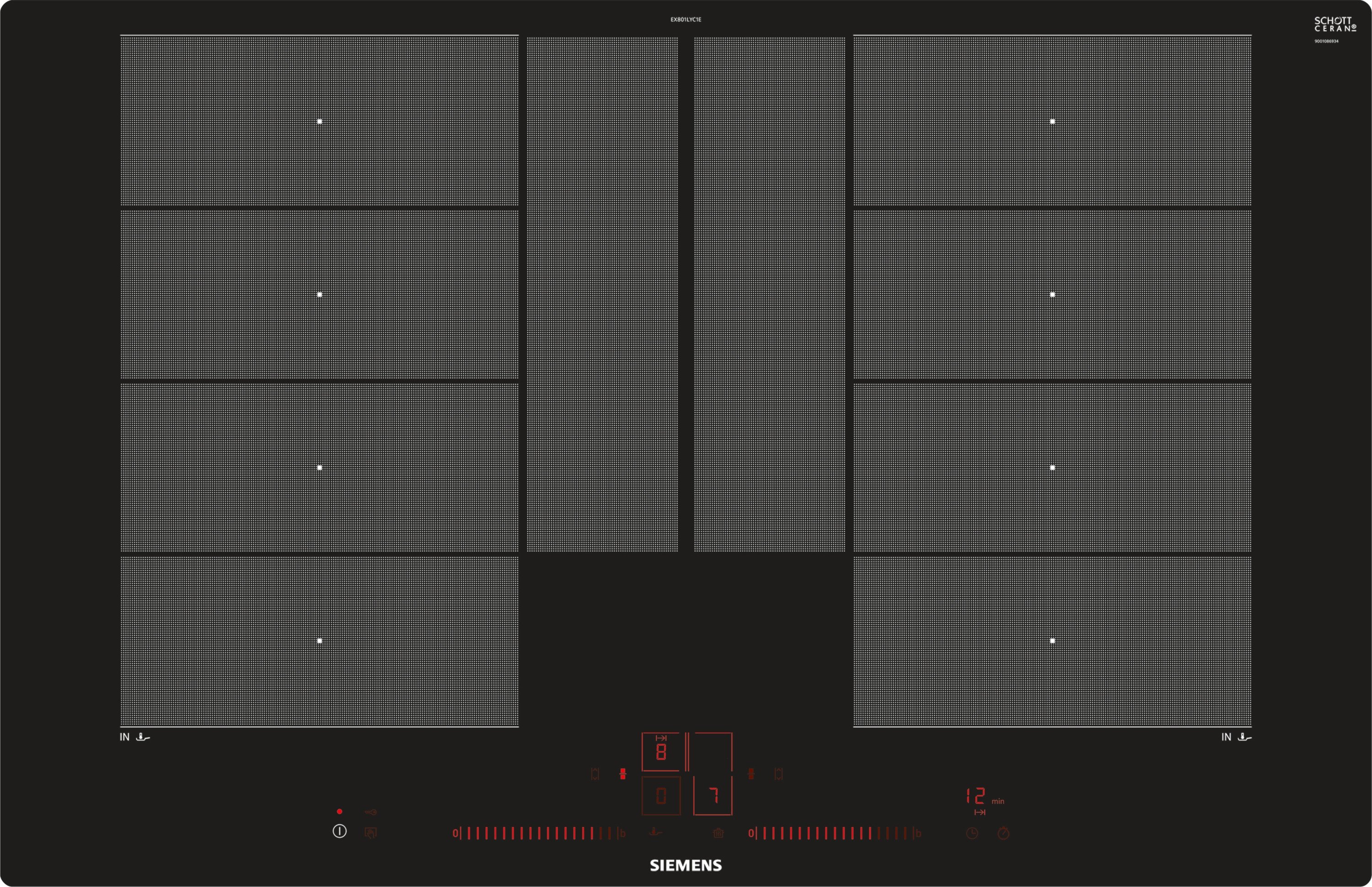 iQ700 EX801LYC1E Induktionskochfeld (autark)
