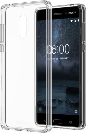 CC-703 Hybrid Crystal Clear Case für Nokia 6