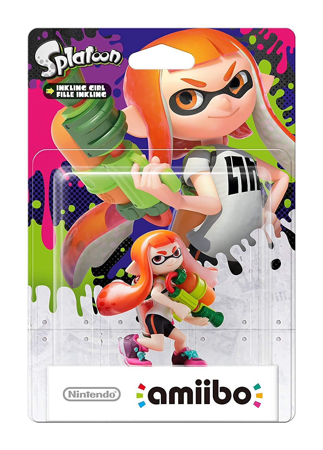 Inkling Girl Splatoon amiibo