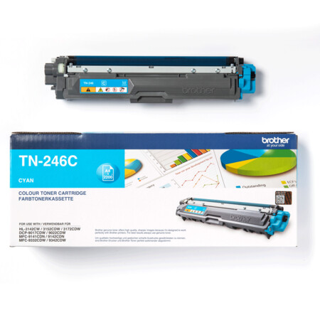TN246 cyan Toner