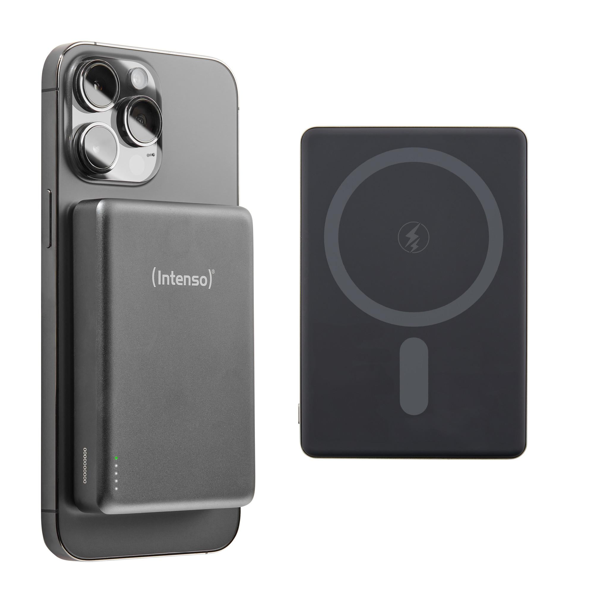 Intenso Magnetic Wireless Powerbank MW10000, 10000 mAh, Grau