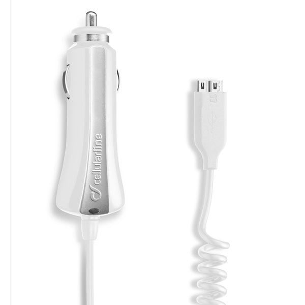 KFZ-Ladegerät 36048für Micro USB 3.0, weiß