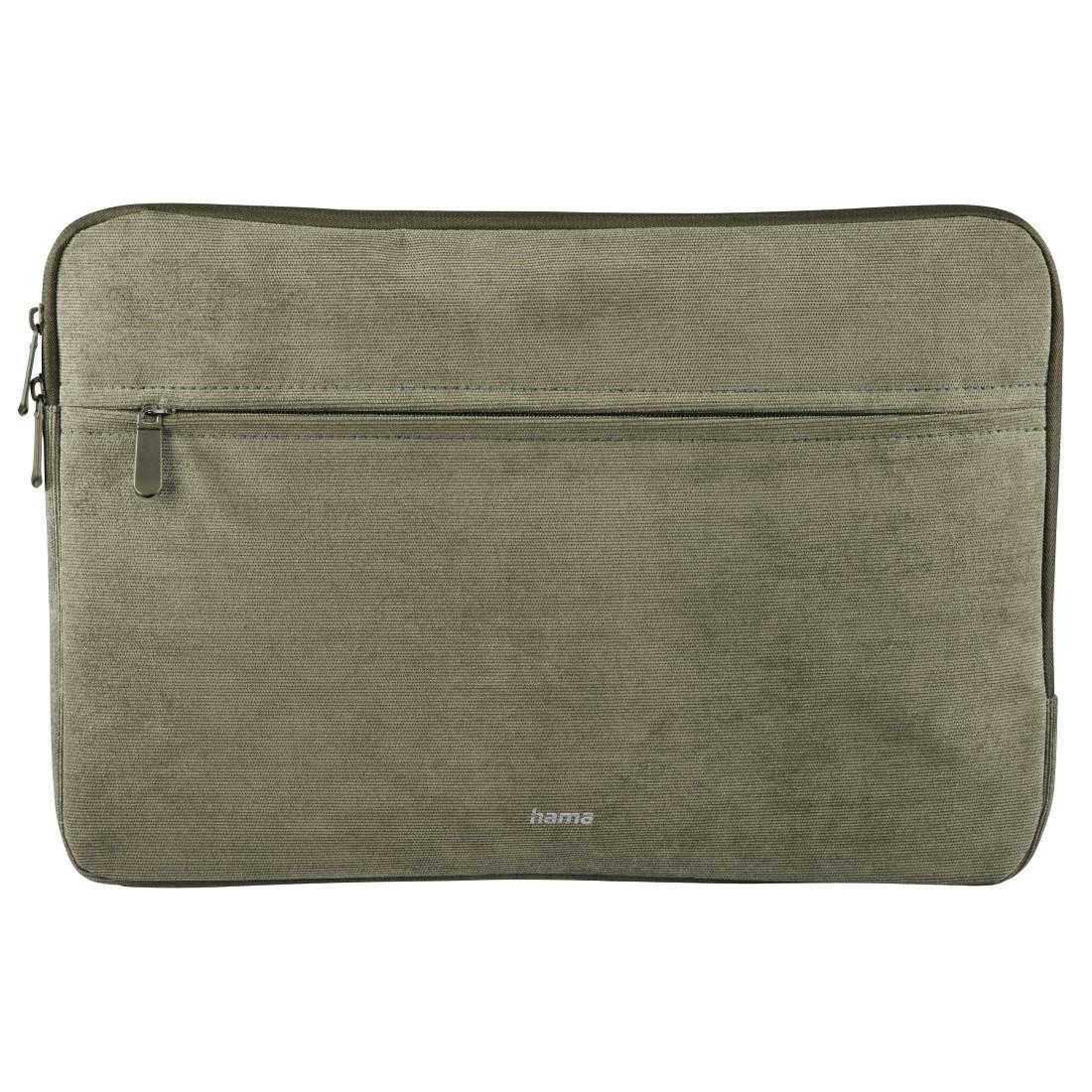 Laptop-Sleeve "Cali", von 34 - 36 cm (13,3" - 14,1"), Oliv (00217185)