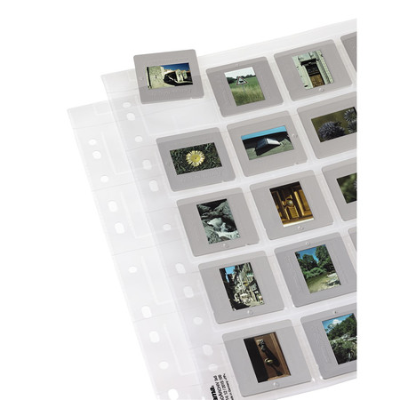Dia-Hüllen für 20 gerahmte Dias im Format 5x5 cm, 100 Stück