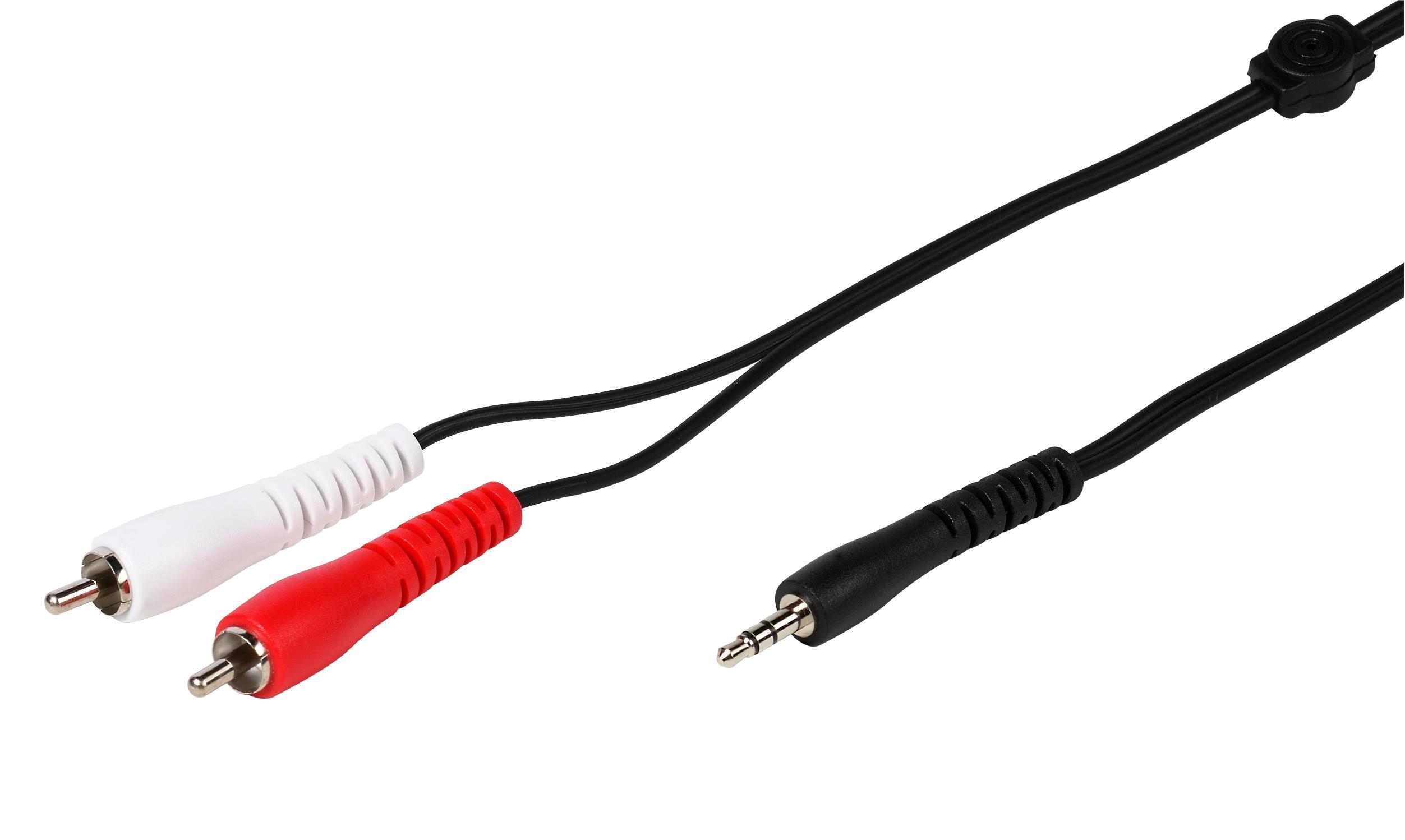 Verbindung Cinch / Klinke, 1,5m (46702)