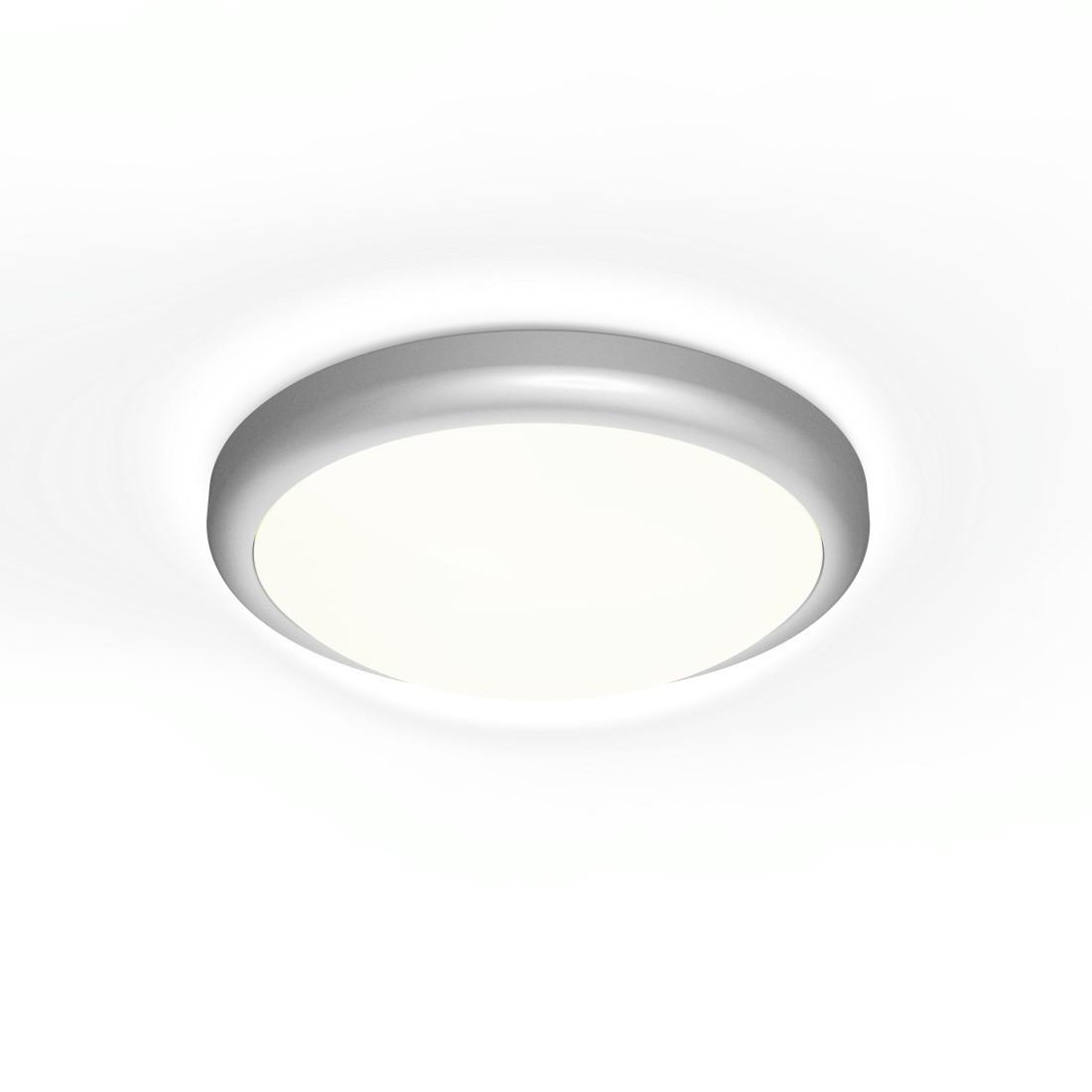 WLAN LED-Deckenleuchte "Design", Sprach- und App-Steuerung, dimmbar, Metall (00176560)