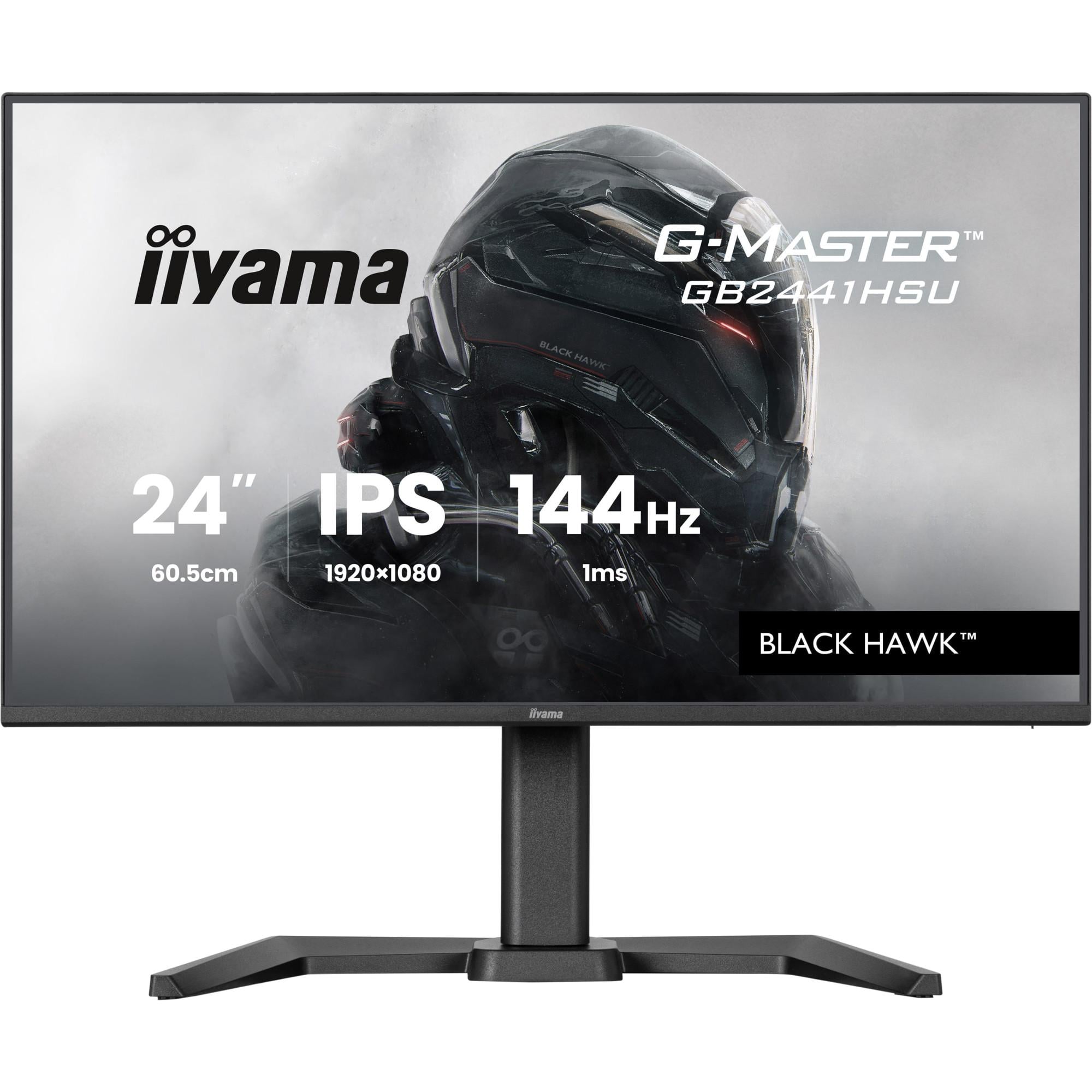 G-MASTER GB2441HSU-B1, Schwarz, 23,8 Zoll, Full HD, IPS, 144 Hz, 1 ms Gaming-Monitor