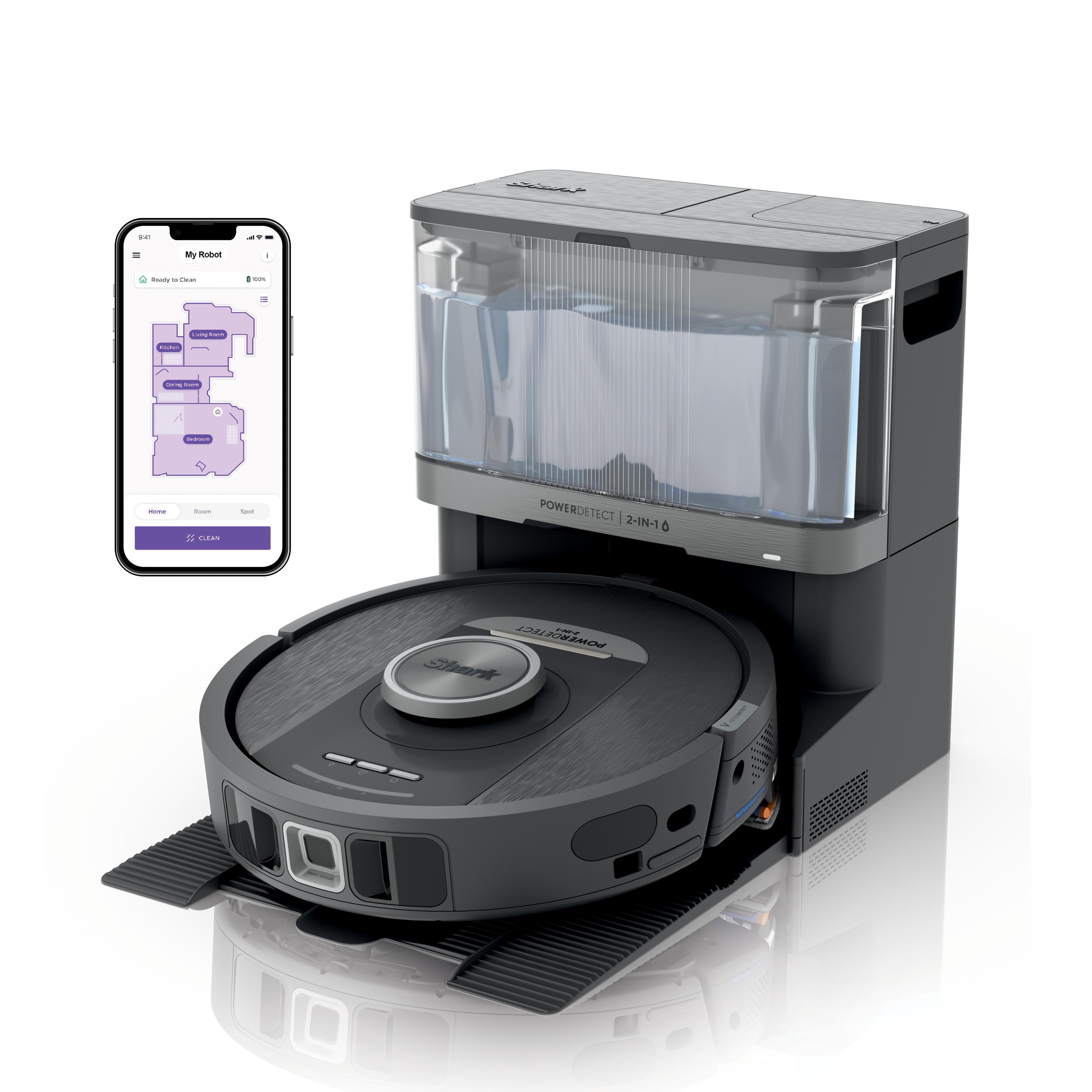 RV2800YEEU PowerDetect NeverTouch 2-in-1 Saugroboter mit Wischfunktion