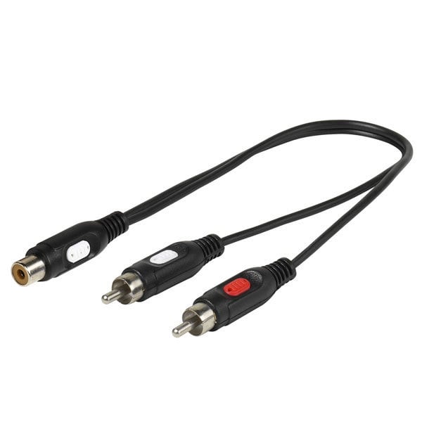 41025 Y-Adapter Cinch, 0,2 m