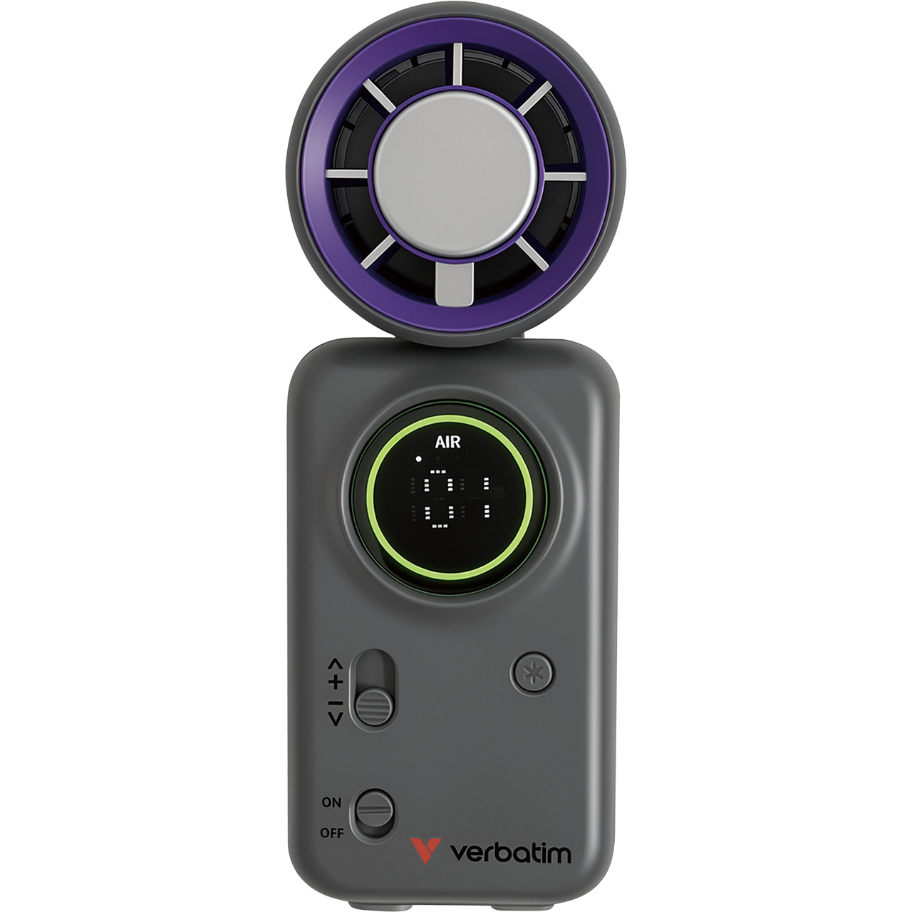 Cool 'n' Go Ice Touch Mini Lila/Grau Handventilator