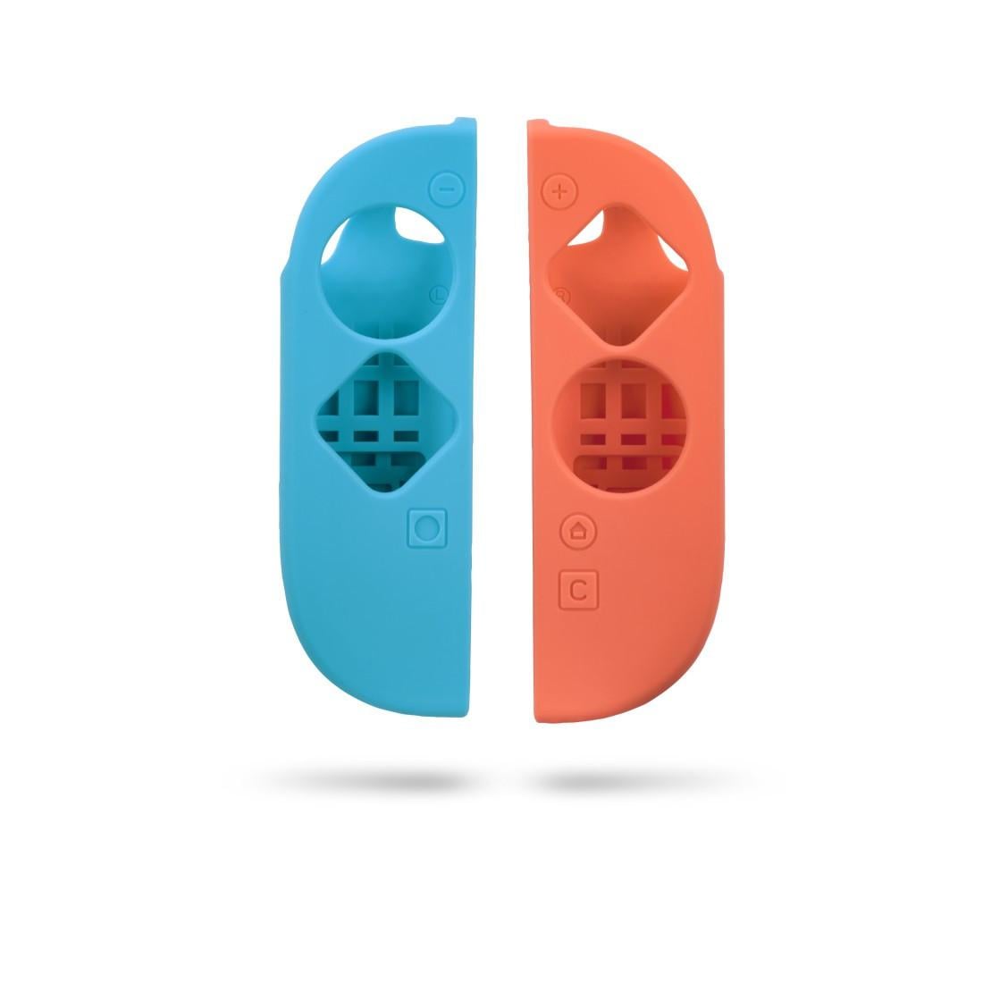 Schutzhüllen für Nintendo Switch 2 Joy-Con, f. links u. rechts, Rot/Blau (00115538)