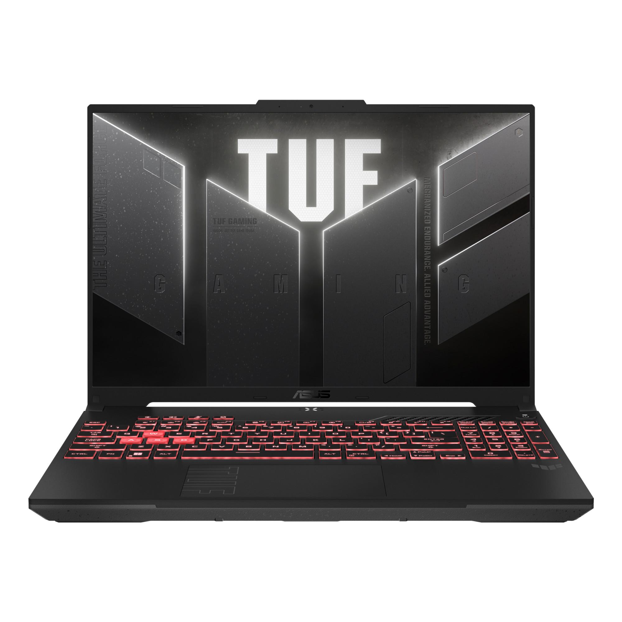 TUF Gaming A16 FA607NUQ-RL038W, Grau, 16 Zoll, WUXGA, AMD Ryzen 7 170, 16GB, 512GB, GeForce RTX 4050 Gaming-Notebook