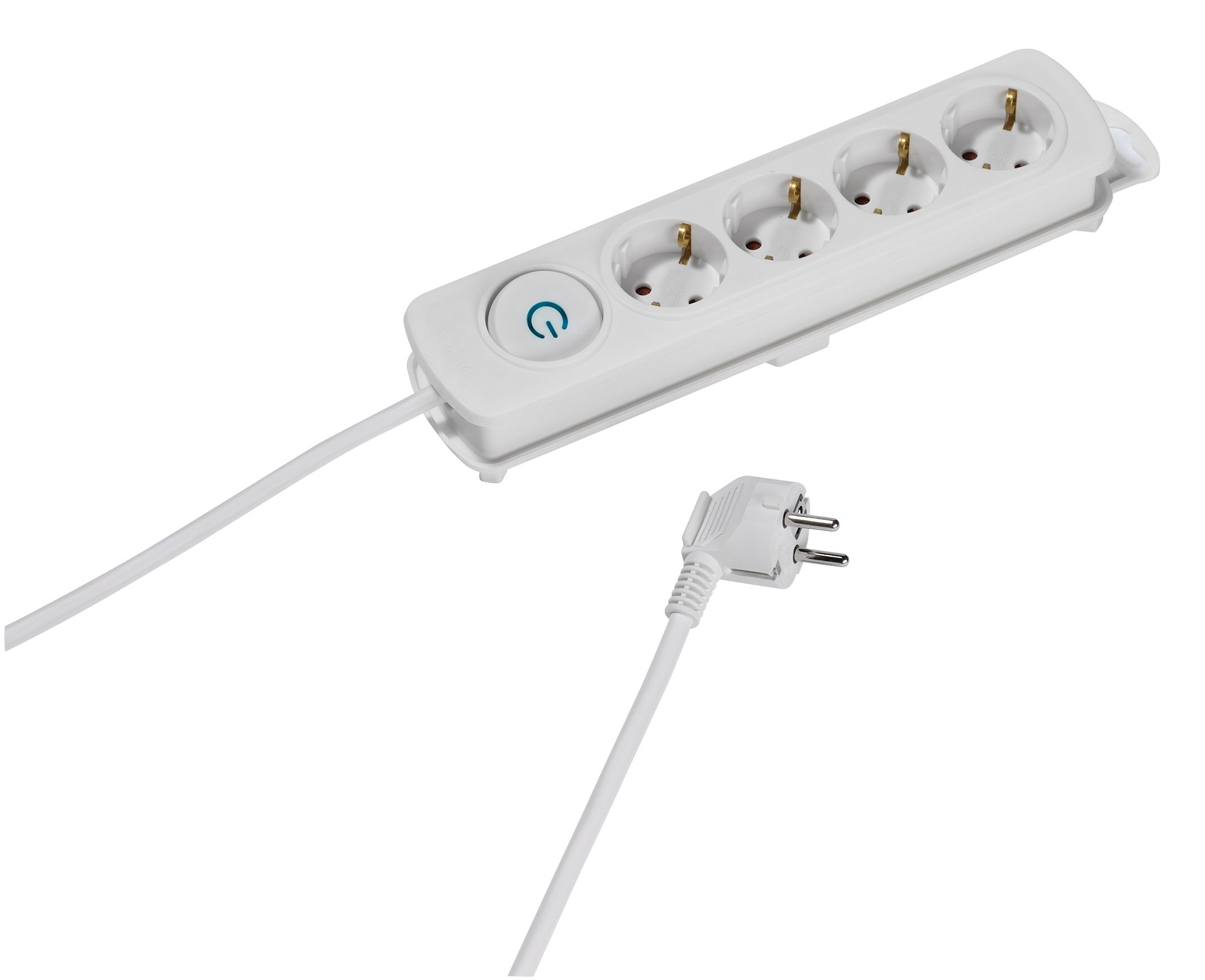 4-fach Steckdosenleiste, schaltbar (37643)