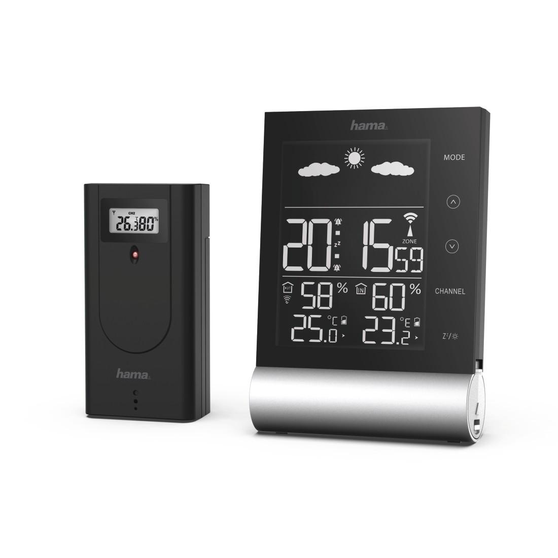 Wetterstation "Black Line", Schwarz (00186417)