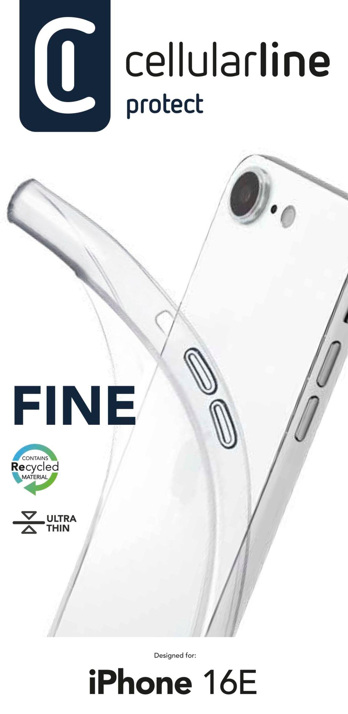 Fine Case für Apple iPhone 16E Clear (61089)