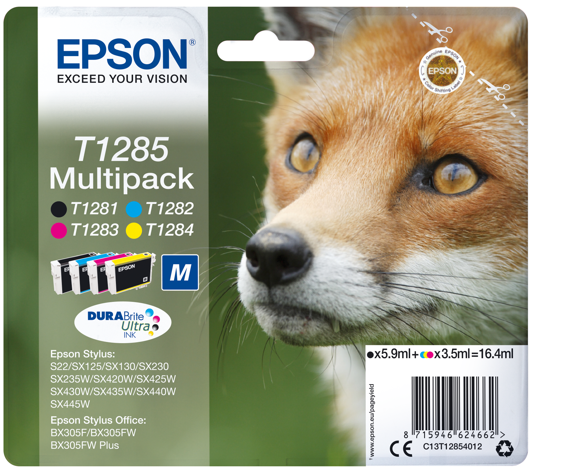 C13T1285 Fuchs MultiPack Druckerpatrone