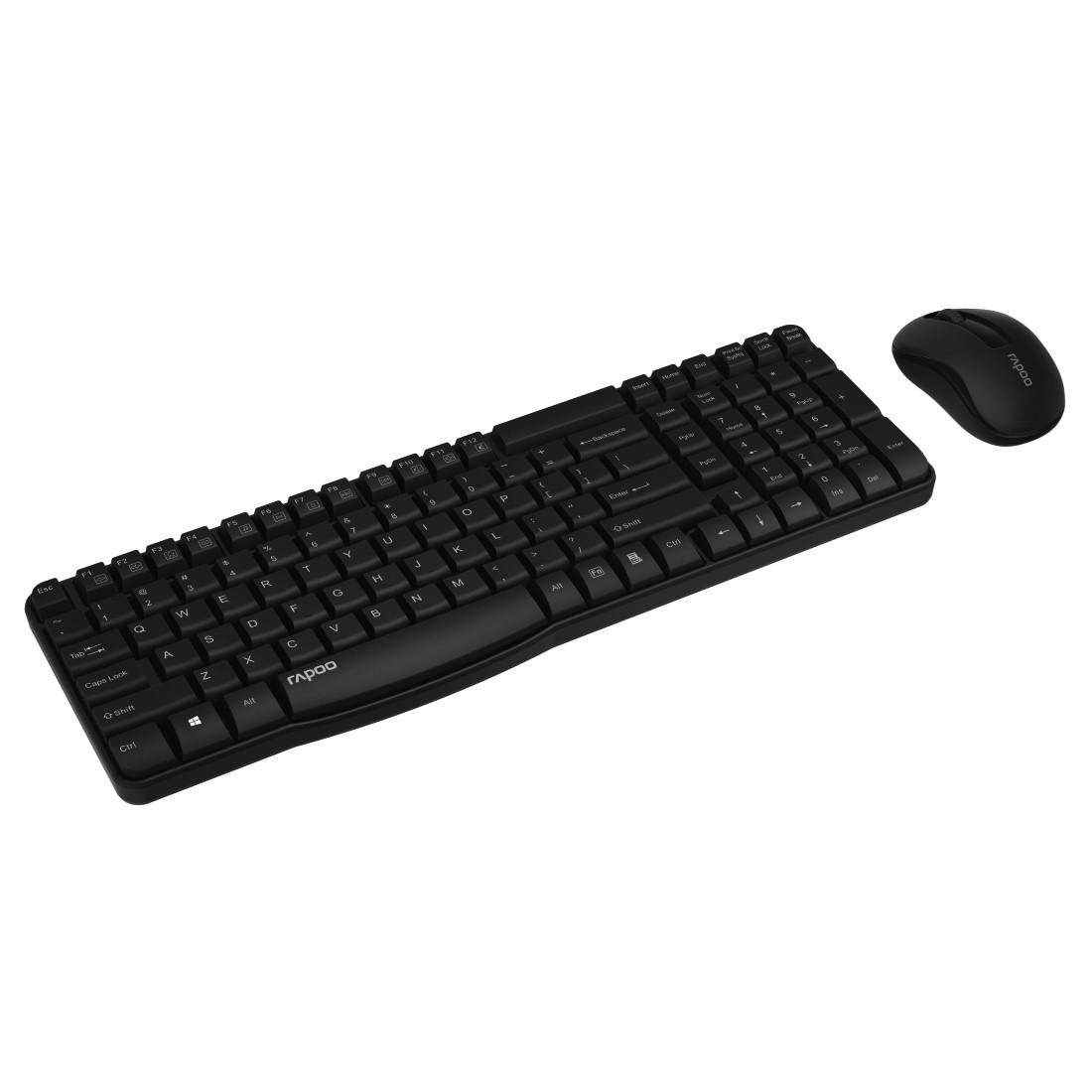 Kabelloses Deskset "X1800S", Schwarz (00180966)