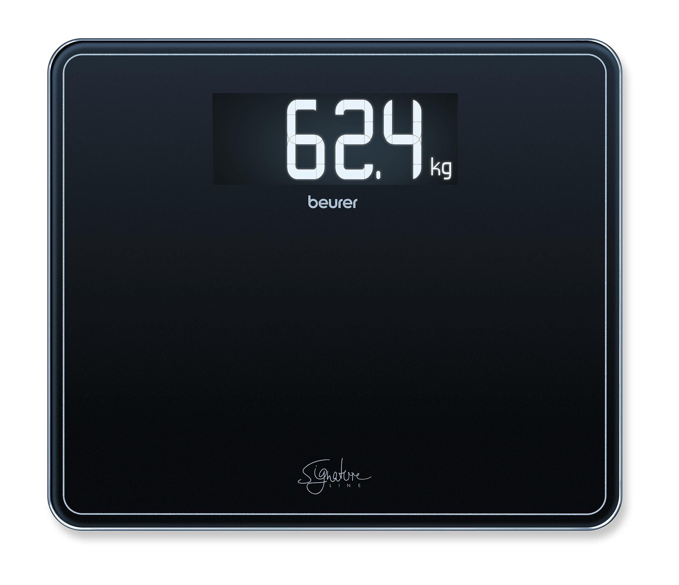 GS 410 SIGNATURE LINE schwarz Personenwaage