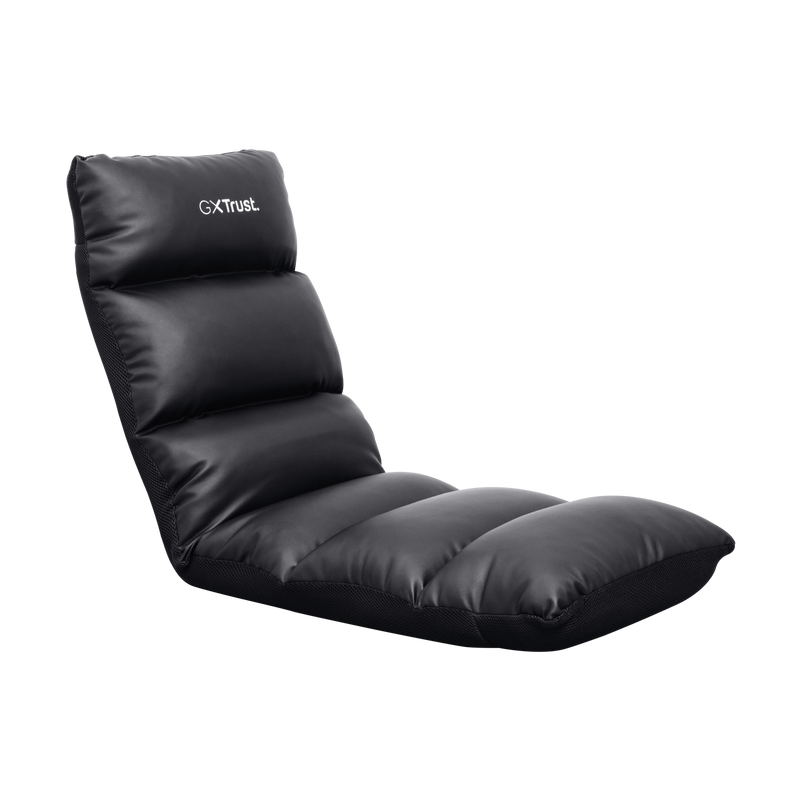 GXT718 Rayzee (25071), Klappbarer Gaming-Floor-Stuhl, Schwarz
