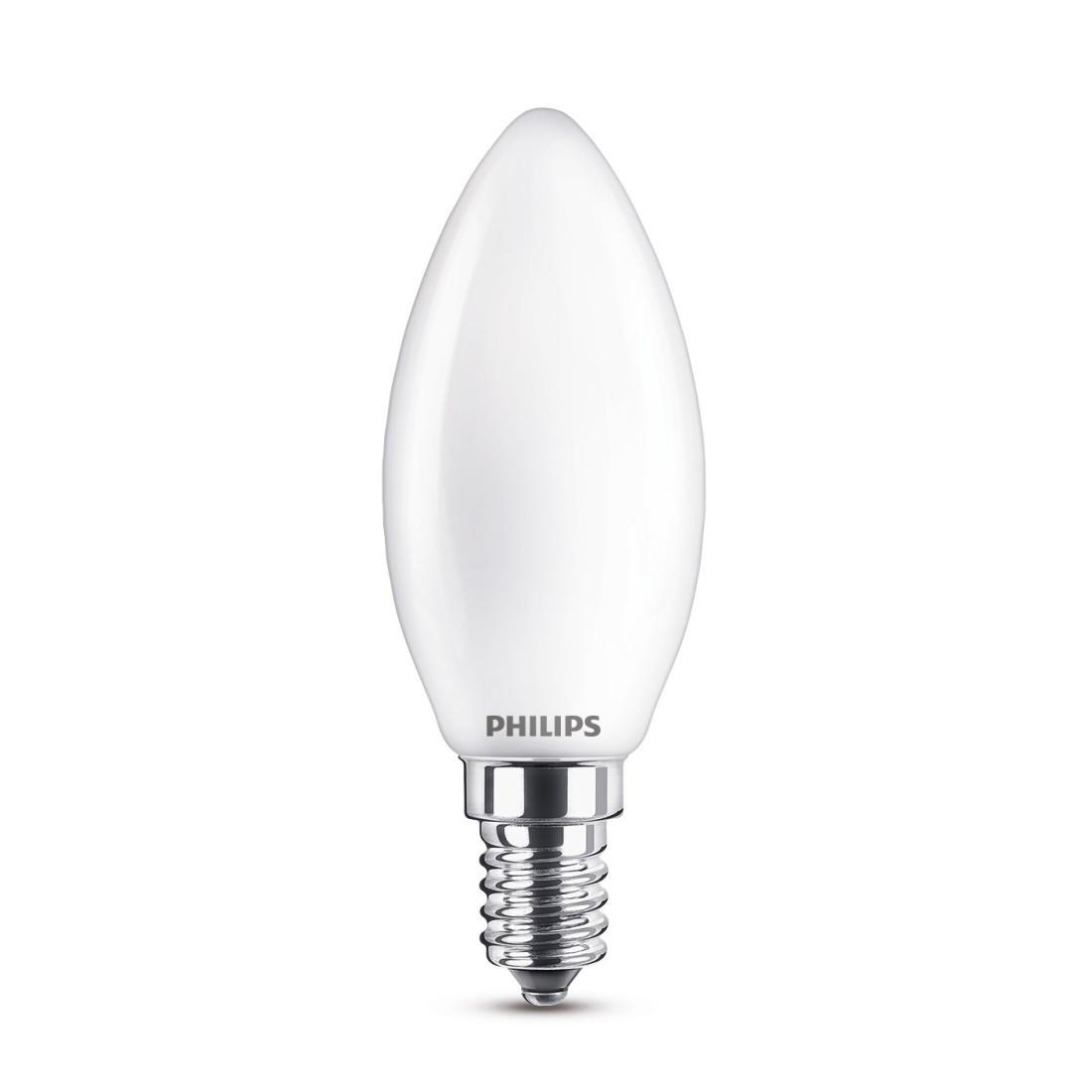 LED-Lampe "classic", 60W, E14, matt, kaltweiß (00228336)